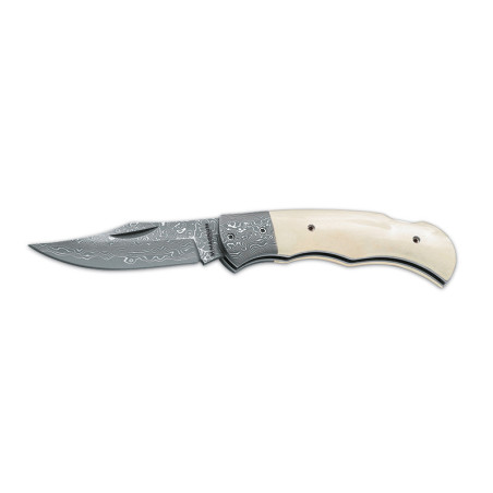 Couteau Boker magnum Damascus Bone 7,8 cm 