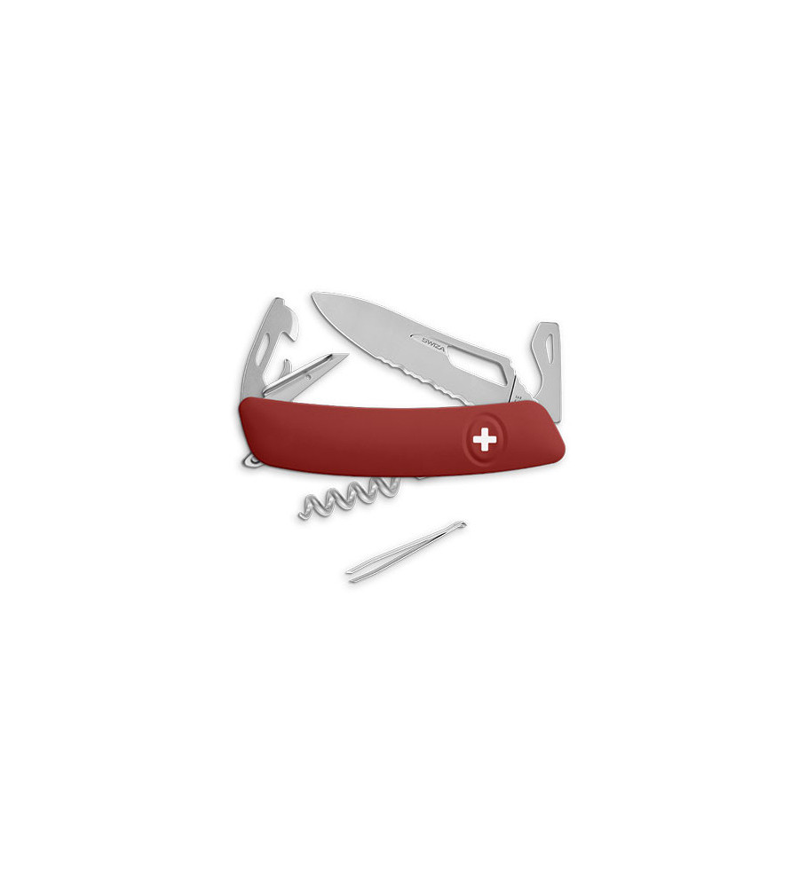 Couteaux suisses Swiza SH03 Allmatt - rouge 7,5 cm 