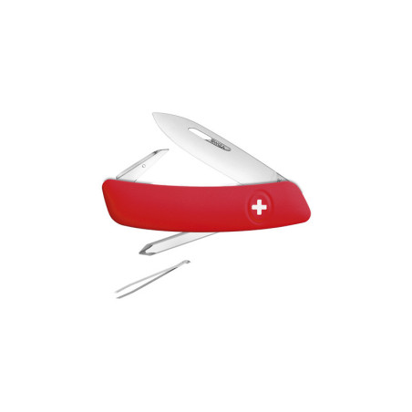 Couteaux suisses Swiza D02, rouge 7,5 cm 