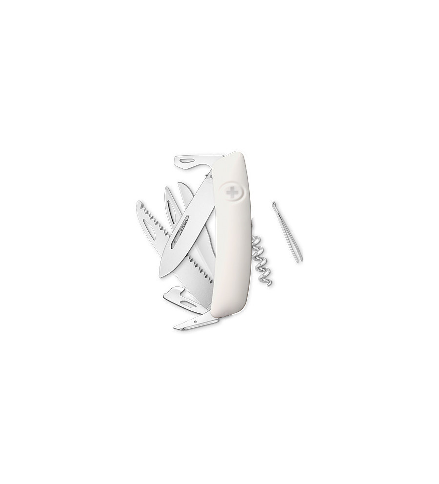 Couteaux suisses Swiza D09 Blanc 7,5 cm 