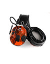 Casque aero Peltor sporttac coquilles orange camo et kit gel 