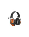 Casque aero Peltor sporttac coquilles vert/orange digital camo 