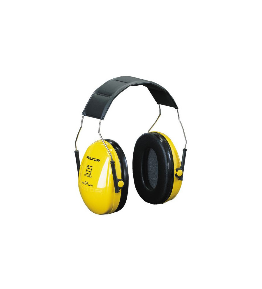 Casque Peltor optime i jaune - serre-tete 