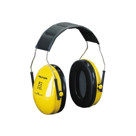 Casque Peltor optime i jaune - serre-tete 