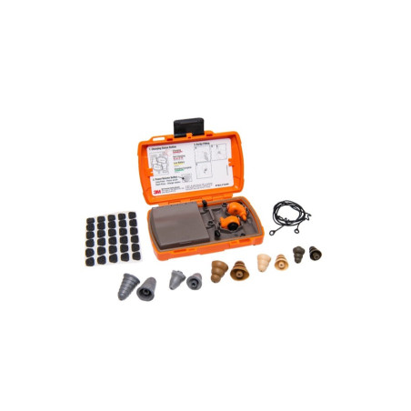 Kit de protection auditive lep 200 chasse rechargeable orange 