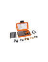 Kit de protection auditive lep 200 chasse rechargeable orange 