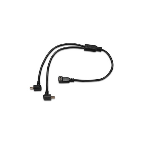 Cable adaptateur double pour Garmin delta, delta sport, pro550, pro70, tt15/t5 