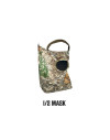 Masque 1/2 visage stretch avec trou de bouche camo realtree edge 