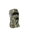 Masque 3/4 visage stretch avec trou de bouche camo mossy oak bottomland 