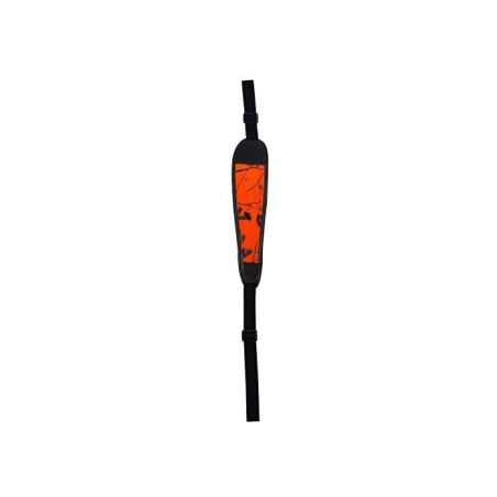 Bretelle carabine orange camo 