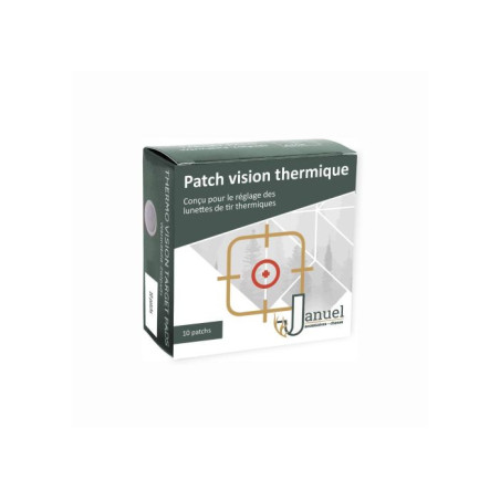 Patch vision thermique reglage lunette de tir (boite de 10) 