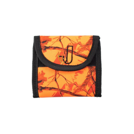 Pochette garna 10 balles januel orange camo 