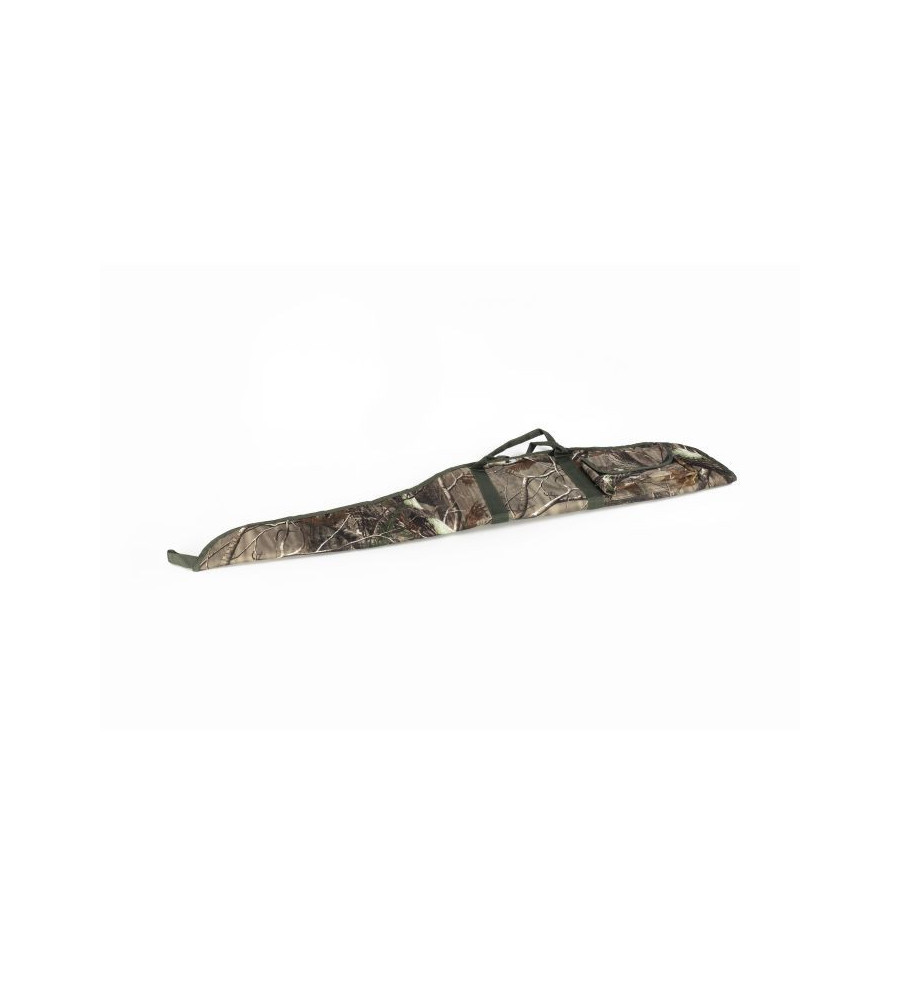 Etui carabine chana 120 cm camo sous-bois avec poche 