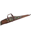 Etui carabine chandon 120 cm marron et camo sous-bois avec poche 