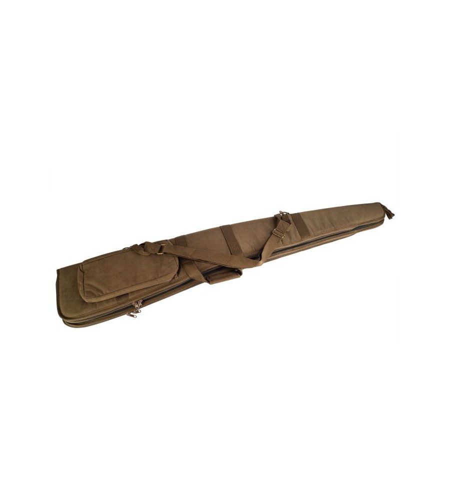 Etui double fusil charmet 130 cm vert avec poche 