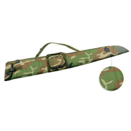 Etui fusil chavanne 140 cm camo europe avec poche 