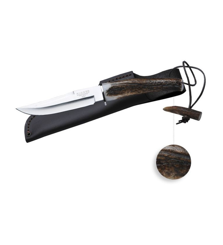 Couteau chasse lame de 14 cm manche cerf 