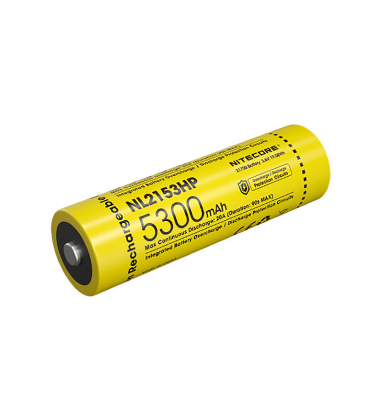 Accu Li-ion 21700 Haute Performance - Capacité 5300mAh 