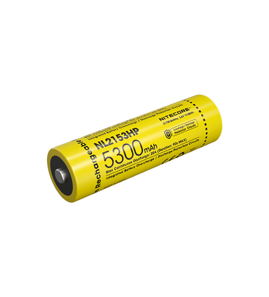 Accu Li-ion 21700 Haute Performance - Capacité 5300mAh 