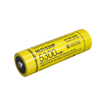 Accu Li-ion 21700 Haute Performance - Capacité 5300mAh 