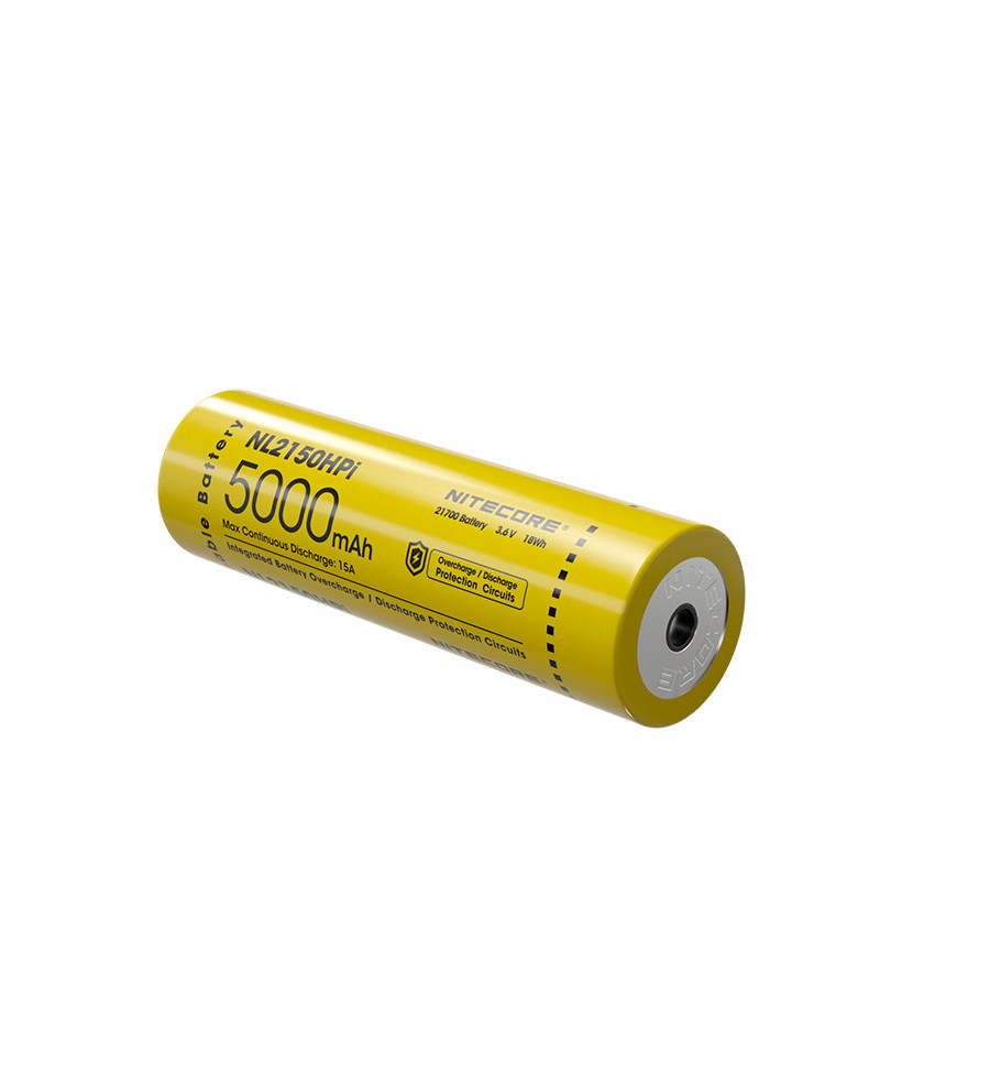 Accus Li-ion 21700i Haute Performance - 5000mAH 