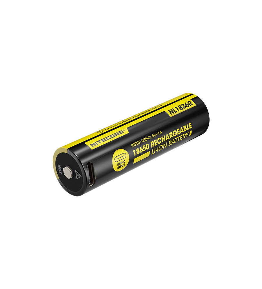 Accus Li-ion 18650 - 3600mAh 