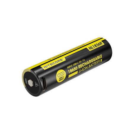 Accus Li-ion 18650 - 3600mAh 