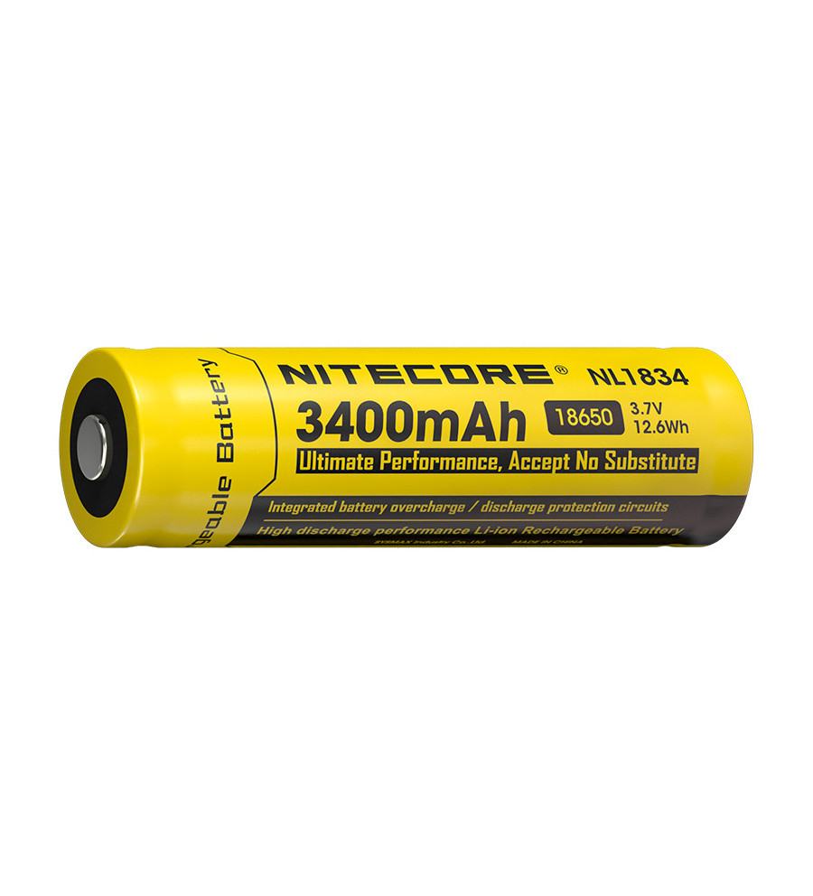 Accus Li-ion 18650 - 3400mAh 