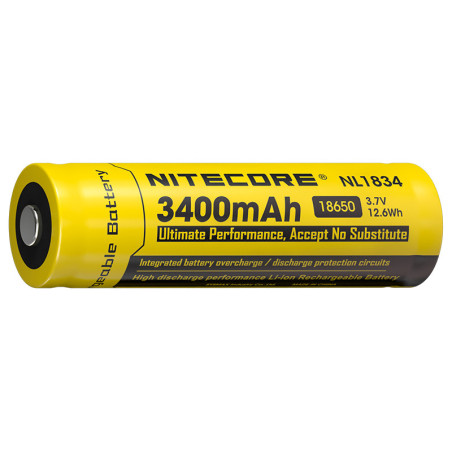 Accus Li-ion 18650 - 3400mAh 