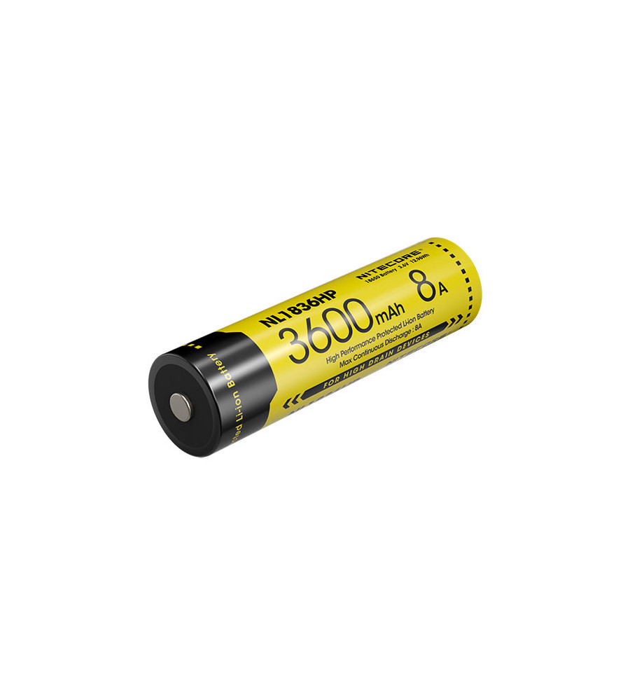 Accus Li-ion 18650 High discharge - 3600mAh 