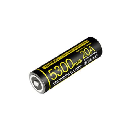 Accu Li-ion 21700 Haute Performance - Capacité 5300mAh 