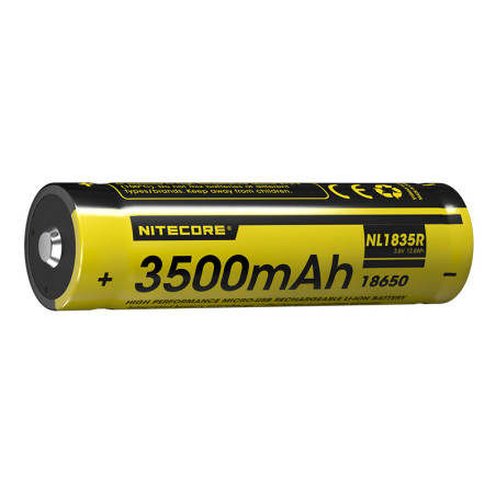 Accus Li-ion 18650 - 3500mAh 