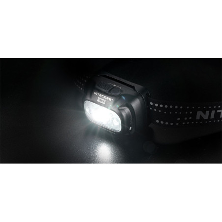 Lampe Frontale NU33 Noir - 700Lm 