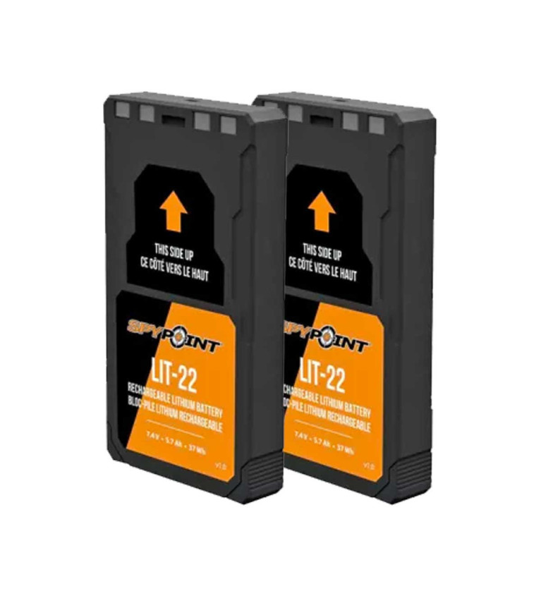 Batterie pour piège photo Spypoint LIT-22 Twin Pack