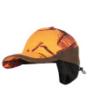 Casquette chaude orange camou Thermo-hunt 