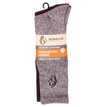 Pack 3 chaussettes courtes 