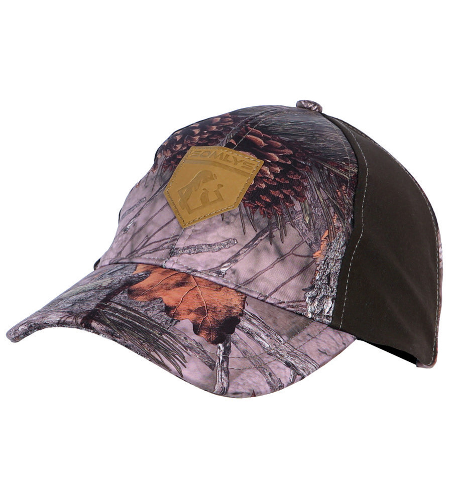 Casquette chaude camo forest/marron 