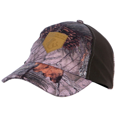 Casquette chaude camo forest/marron 