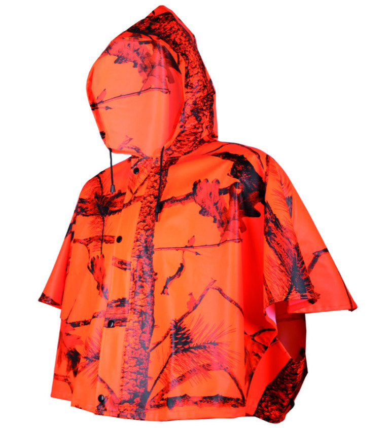 Pelerine camo orange 