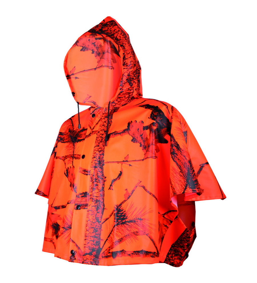 Pelerine camo orange 