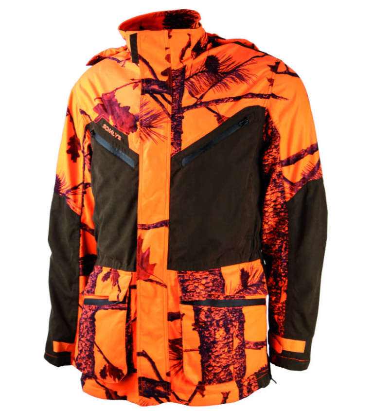 Veste chaude camo orange 