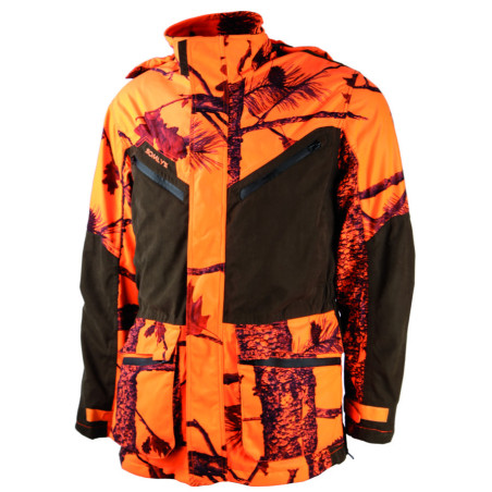 Veste chaude camo orange 