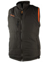 Gilet reversible marron/orange Thermo-hunt 