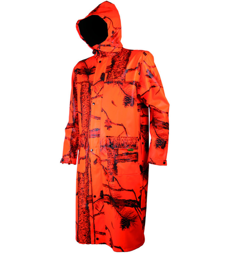 Manteau camo orange 