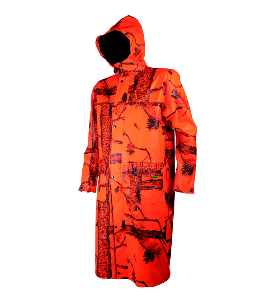 Manteau camo orange 