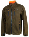 Veste Polar reverse orange/marron 