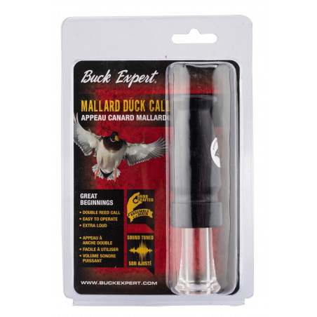 Appeau canard Mallard double languette - Buck Expert 