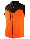 Gilet reversible marron/orange Thermo-hunt 