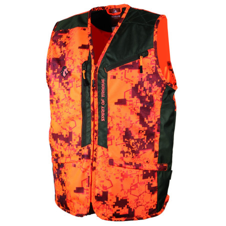 Gilet Spirit digital orange 