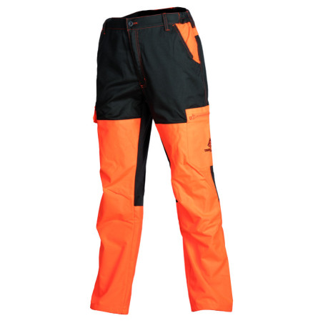 Pantalon vert/ fluo orange Maquisard 